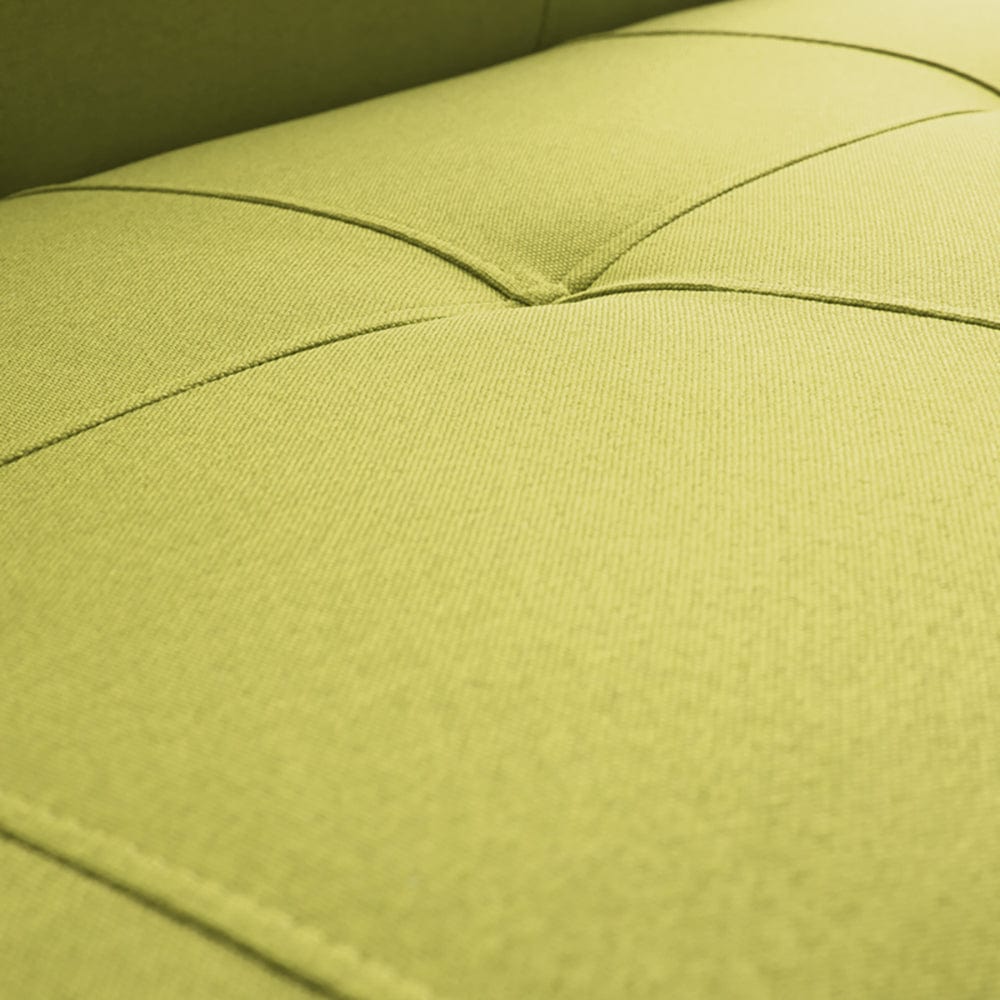 Customform Divano Letto 2 posti in tessuto Modes Verde