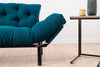 Asir Divano Letto 2 posti in tessuto Nitta Blu