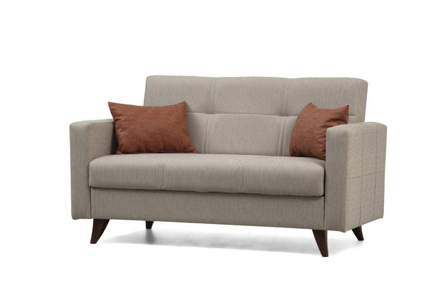 Asir Divano Letto 2 posti in tessuto Polya Beige