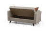 Asir Divano Letto 2 posti in tessuto Polya Beige