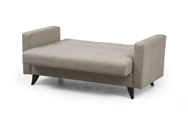 Asir Divano Letto 2 posti in tessuto Polya Beige