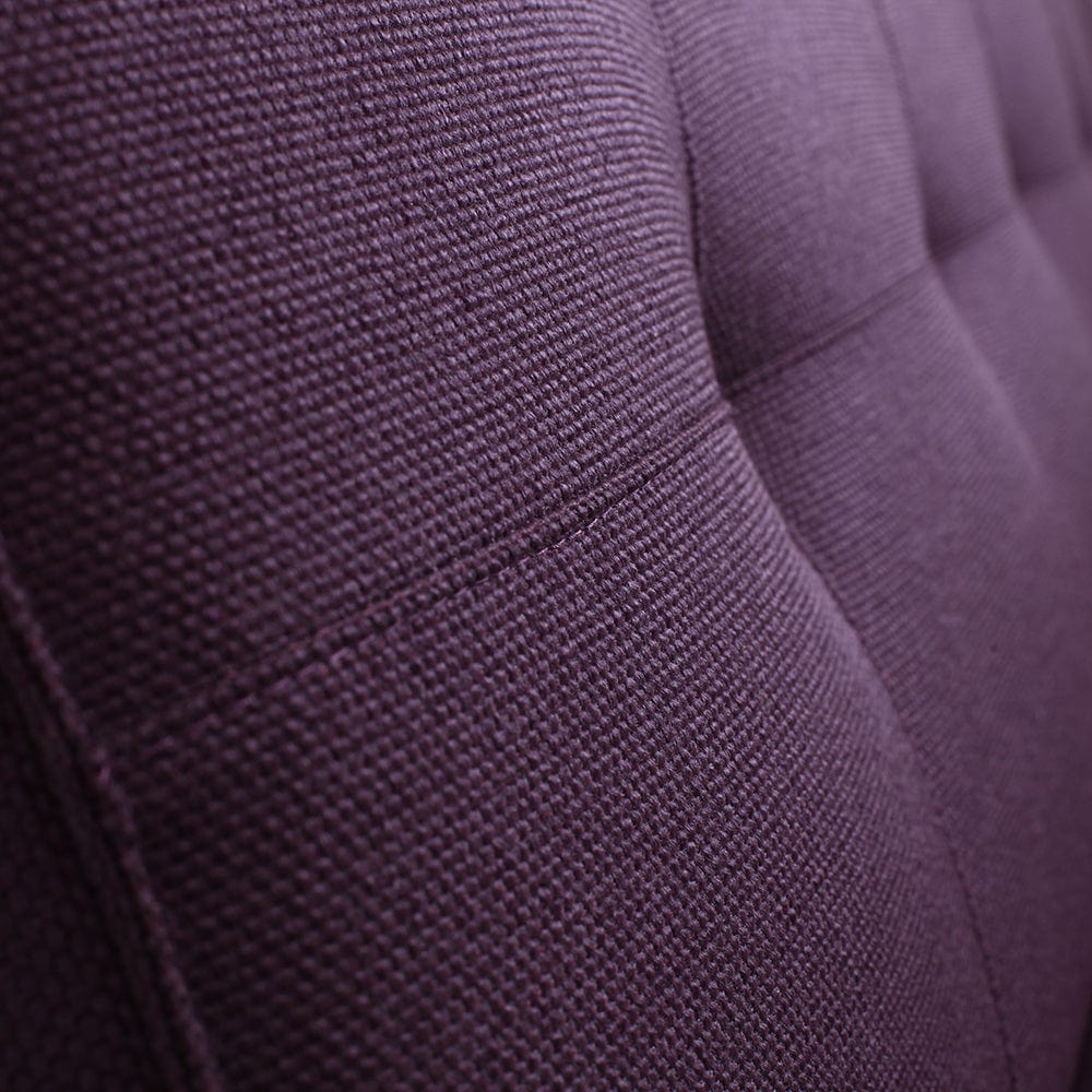 Customform Divano Letto 2 posti in tessuto Sleek Violetto