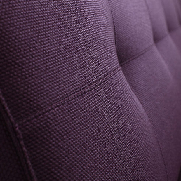 Customform Divano Letto 2 posti in tessuto Sleek Violetto