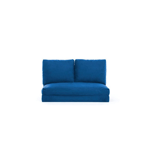 Asir Divano Letto 2 posti in tessuto Taida Blu