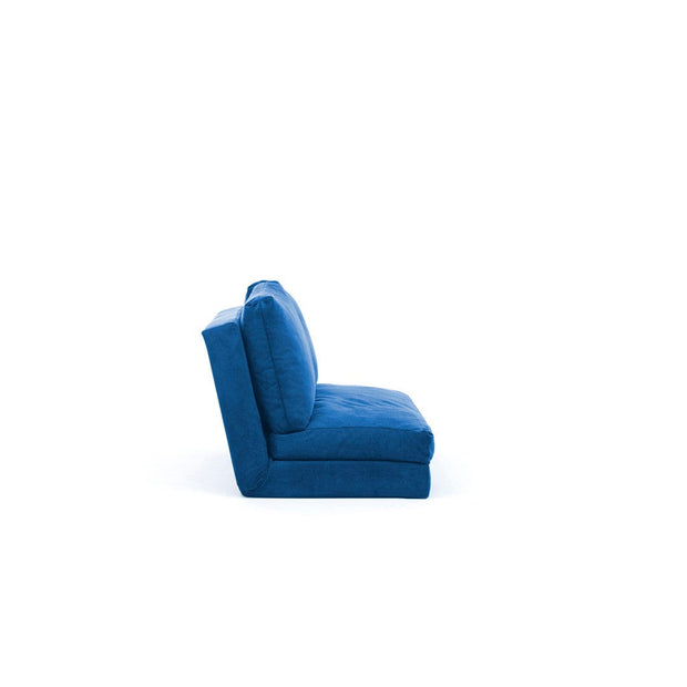 Asir Divano Letto 2 posti in tessuto Taida Blu