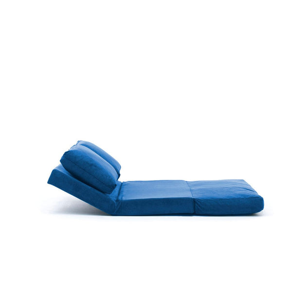 Asir Divano Letto 2 posti in tessuto Taida Blu