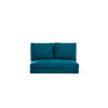 Asir Divano Letto 2 posti in tessuto Taida Blu