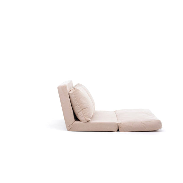 Asir Divano Letto 2 posti in tessuto Taida Crema