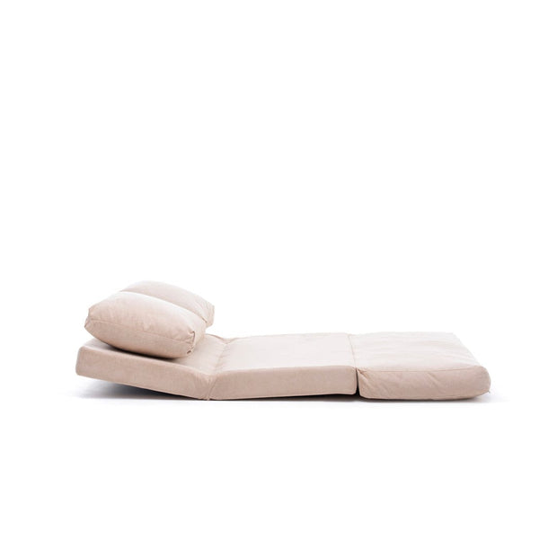 Asir Divano Letto 2 posti in tessuto Taida Crema