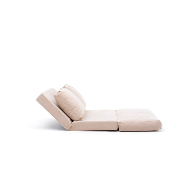 Asir Divano Letto 2 posti in tessuto Taida Crema
