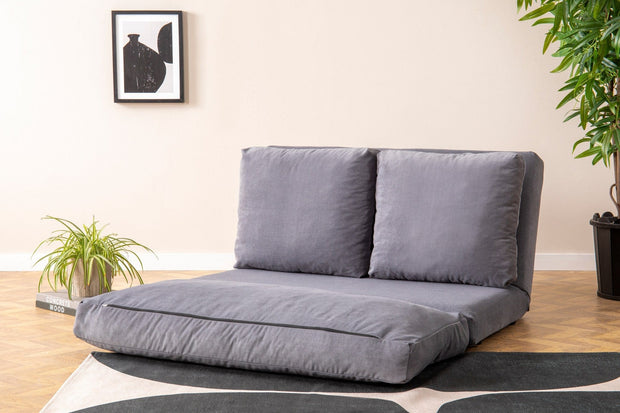 Asir Divano Letto 2 posti in tessuto Taida Grigio