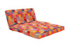 Asir Divano Letto 2 posti in tessuto Taida Multicolore