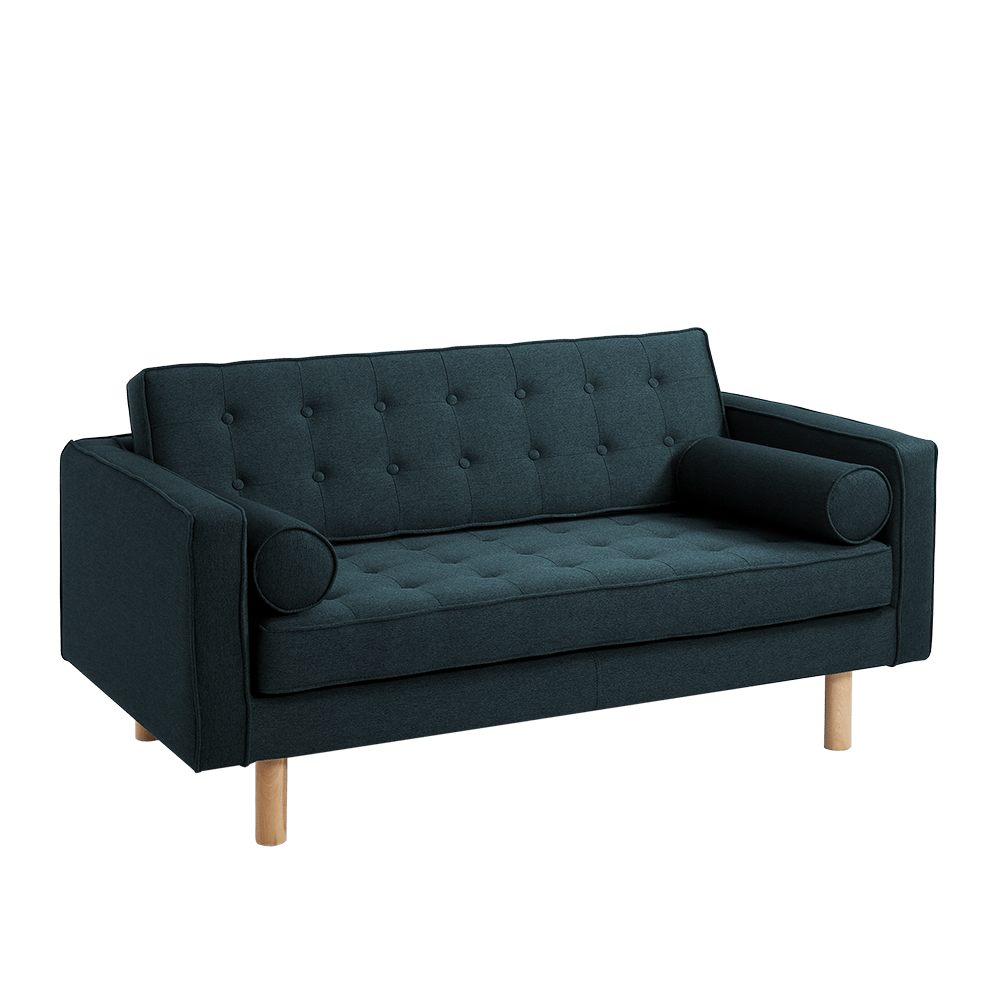 Customform Divano Letto 2 posti in tessuto Topic Wood Olio