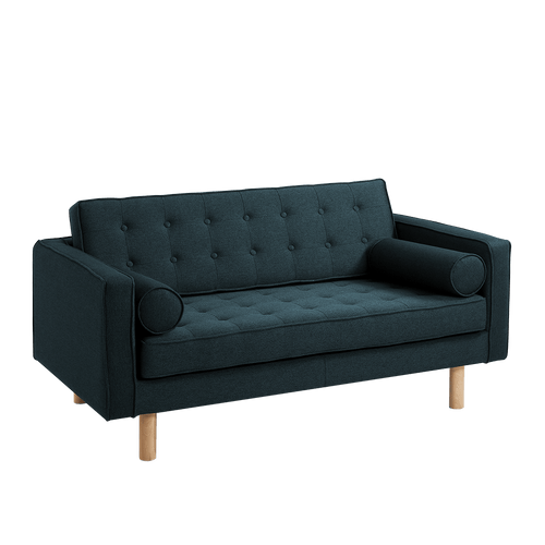 Customform Divano Letto 2 posti in tessuto Topic Wood Olio