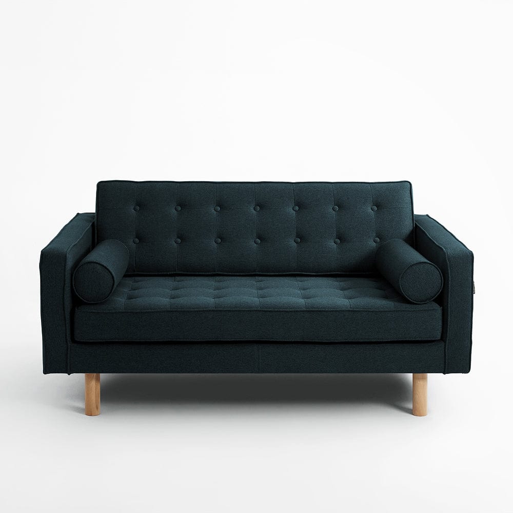 Customform Divano Letto 2 posti in tessuto Topic Wood Olio