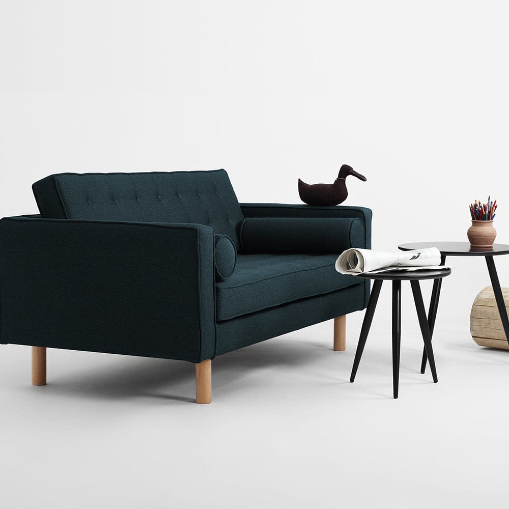 Customform Divano Letto 2 posti in tessuto Topic Wood Olio