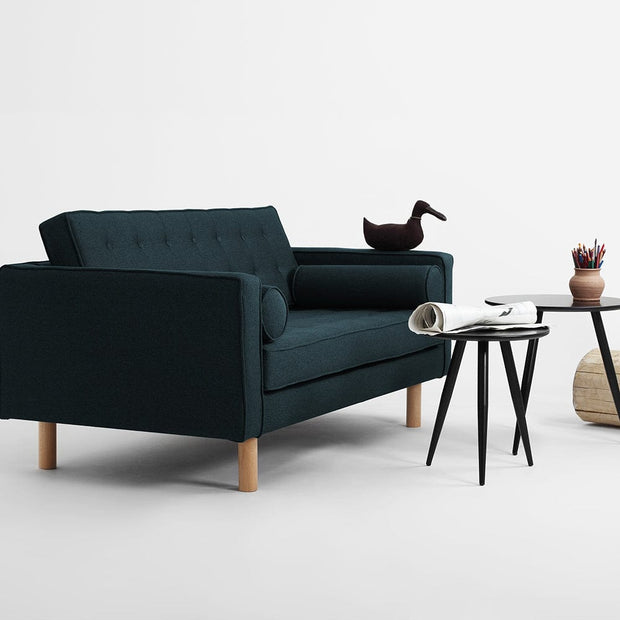 Customform Divano Letto 2 posti in tessuto Topic Wood Olio