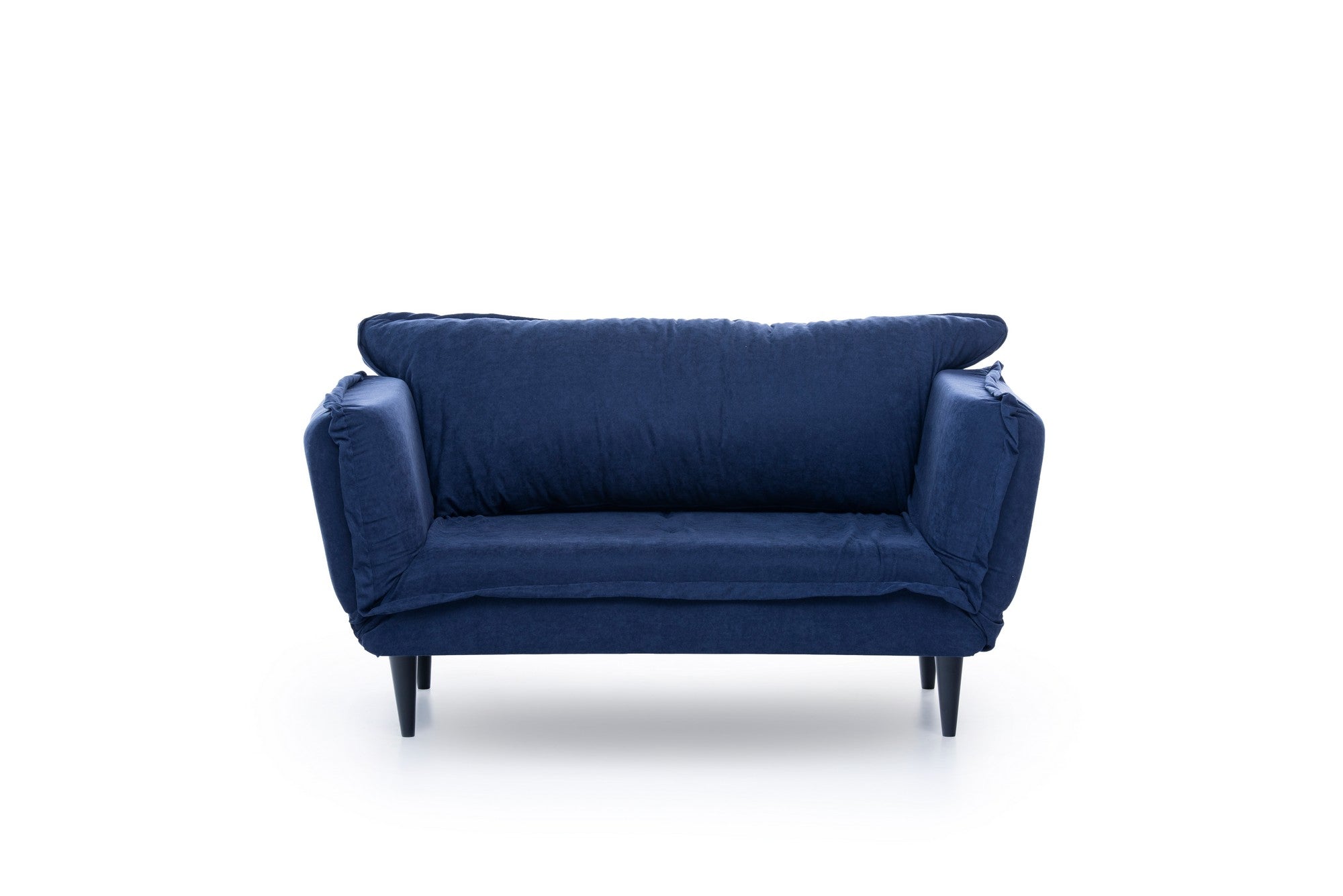 Asir Divano Letto 2 posti in tessuto Vino Blu