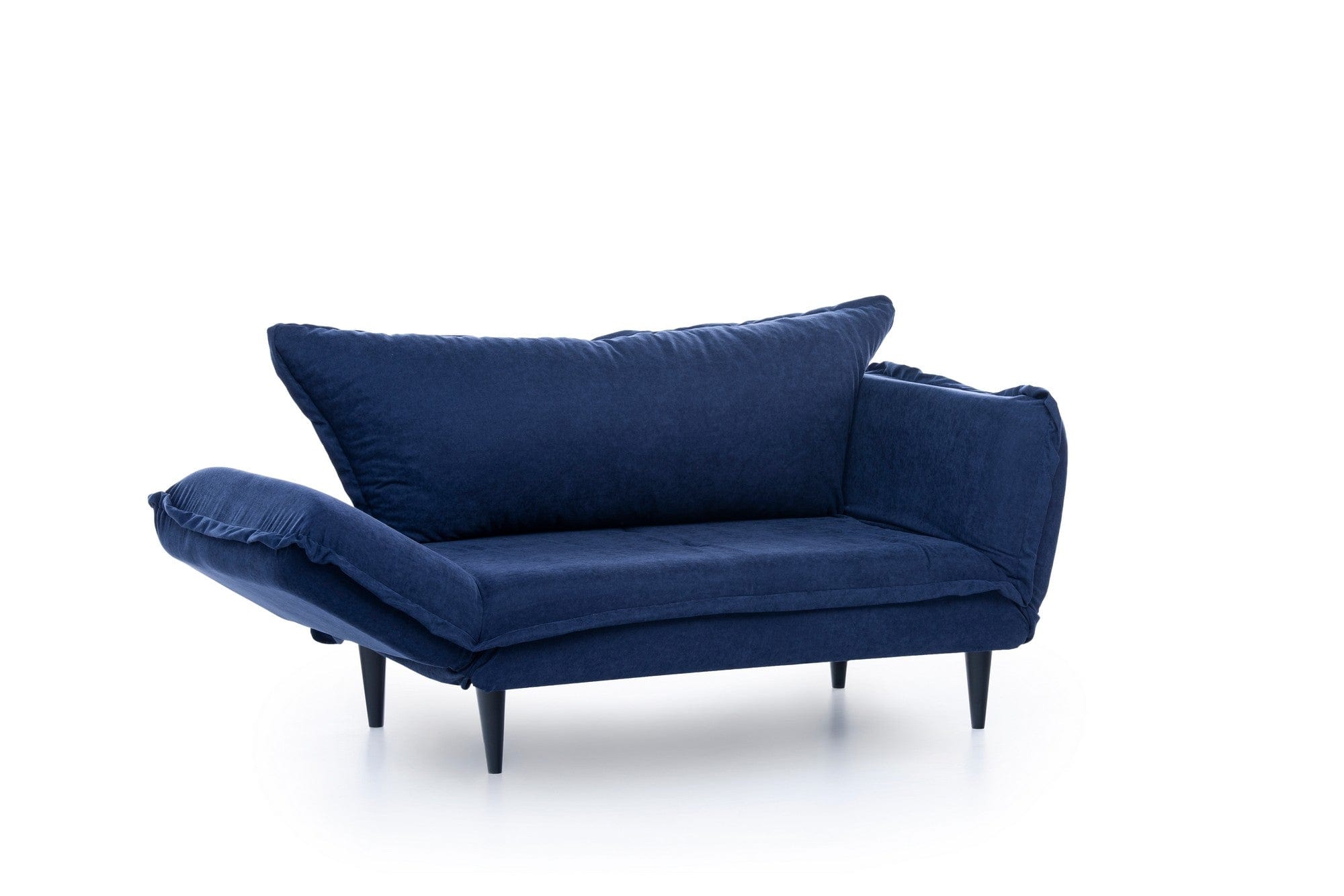 Asir Divano Letto 2 posti in tessuto Vino Blu