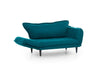 Asir Divano Letto 2 posti in tessuto Vino Blu