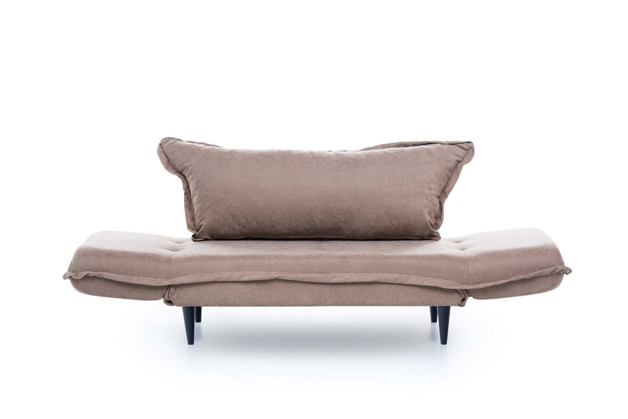 Asir Divano Letto 2 posti in tessuto Vino Cappuccino
