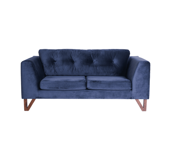 Customform Divano Letto 2 posti in tessuto Willy Violetto