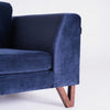 Customform Divano Letto 2 posti in tessuto Willy Violetto