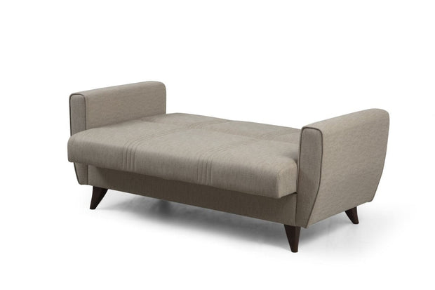 Asir Divano Letto 2 posti in tessuto Zaden Beige