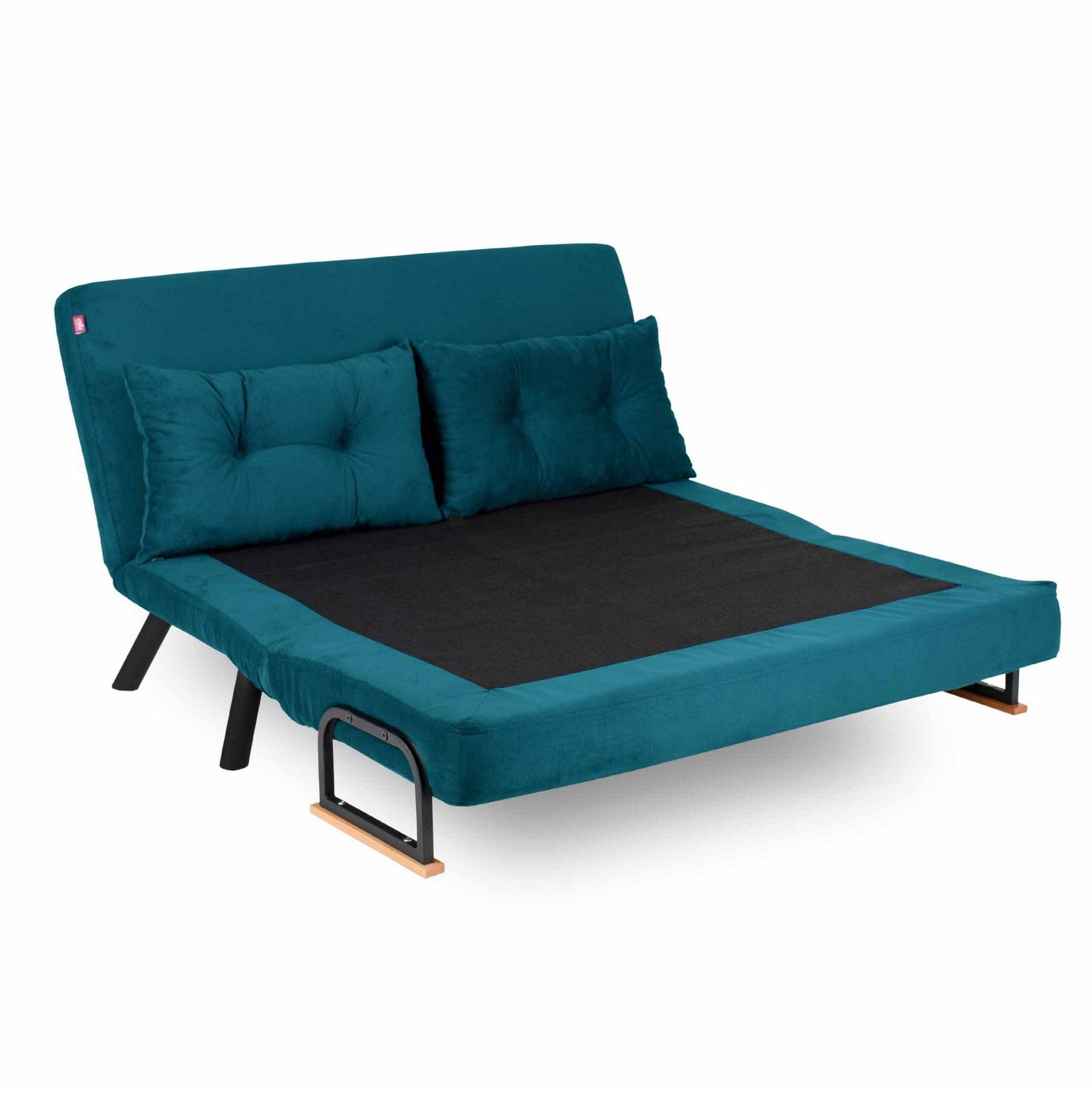 Asir Divano Letto 2 posti in velluto Sando Color
