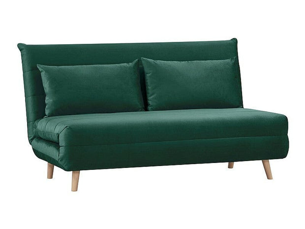 Signal Divano Letto 2 posti in velluto Spike II Verde
