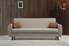 Asir Divano Letto 3 posti in tessuto Alkon Beige