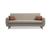 Asir Divano Letto 3 posti in tessuto Alkon Beige