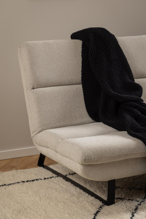 Actona Divano Letto 3 posti in tessuto Arbonne Beige