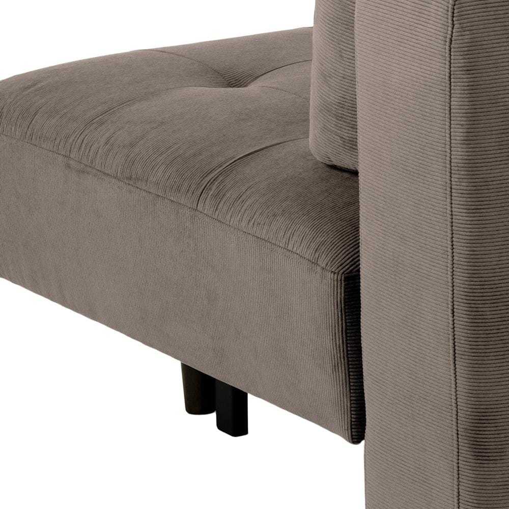 Actona Divano Letto 3 posti in tessuto Blain Beige