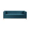 Divano Letto 3 posti in tessuto By Blu