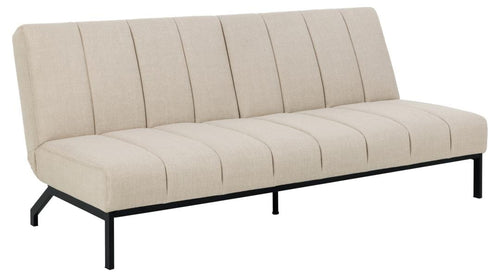 Actona Divano Letto 3 posti in tessuto Caix Beige