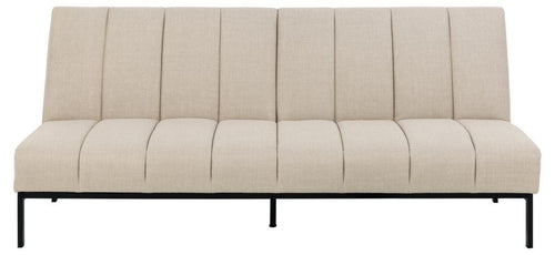 Actona Divano Letto 3 posti in tessuto Caix Beige