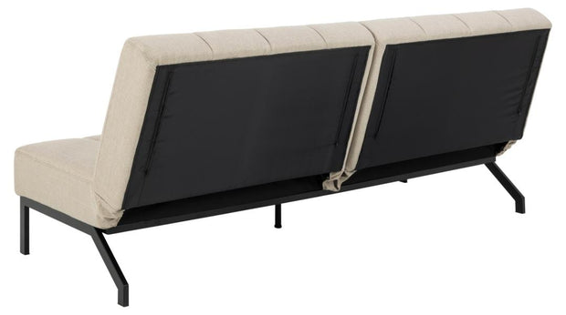 Actona Divano Letto 3 posti in tessuto Caix Beige