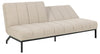 Actona Divano Letto 3 posti in tessuto Caix Beige
