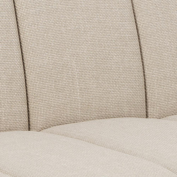 Actona Divano Letto 3 posti in tessuto Caix Beige