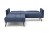 Halmar Divano Letto 3 posti in tessuto Cornelius Blu