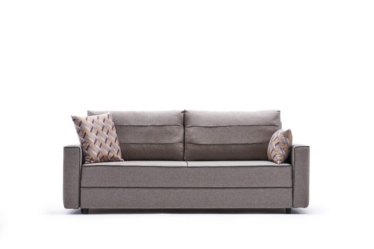Asir Divano Letto 3 posti in tessuto Ece Crema
