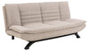 Actona Divano Letto 3 posti in tessuto Faith Beige