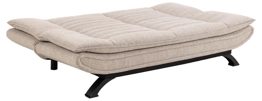 Actona Divano Letto 3 posti in tessuto Faith Beige