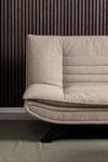 Actona Divano Letto 3 posti in tessuto Faith Beige