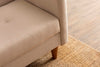 Asir Divano Letto 3 posti in tessuto Hiko Crema