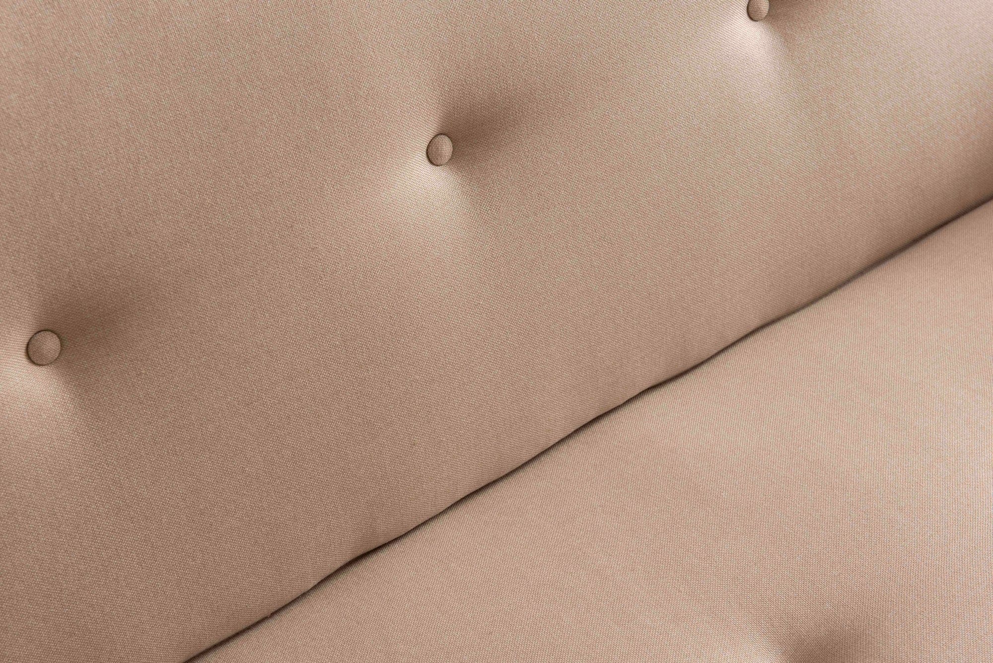 Asir Divano Letto 3 posti in tessuto Hiko Crema