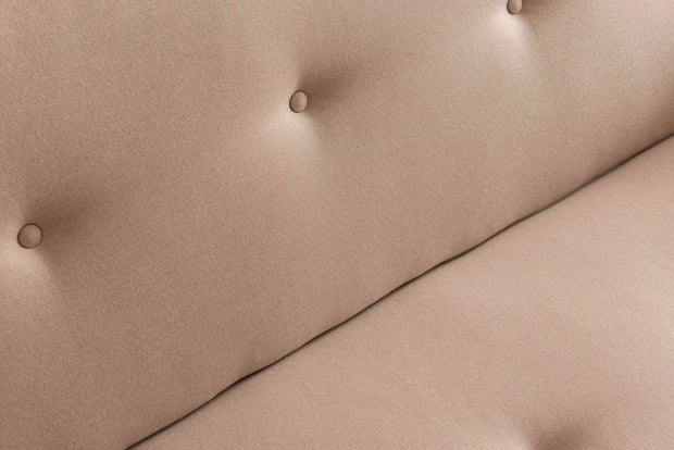 Asir Divano Letto 3 posti in tessuto Hiko Crema