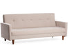 Asir Divano Letto 3 posti in tessuto Hiko Crema