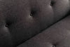 Asir Divano Letto 3 posti in tessuto Hiko Grigio